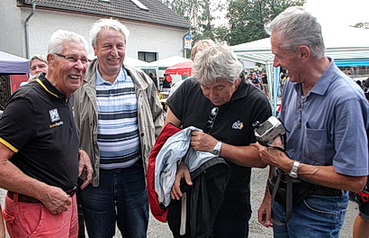 Richard Kieren, Klaus Angres, Günter Grau und Dieter Klaschka