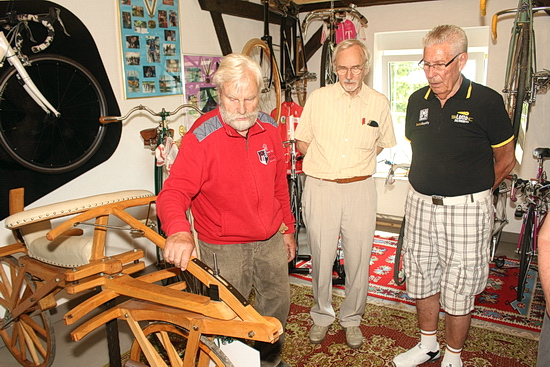 Richard Kieren zusammen mit Dr. Wolfgang Arendt und Klaus Dorn
