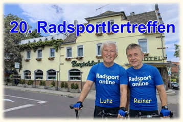 20. Radsportlertreffen in Halle, Lutz und Reiner daden ein