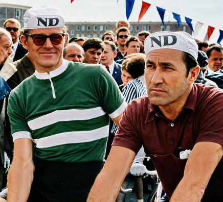Täve Schur und Willi Köhler 1968