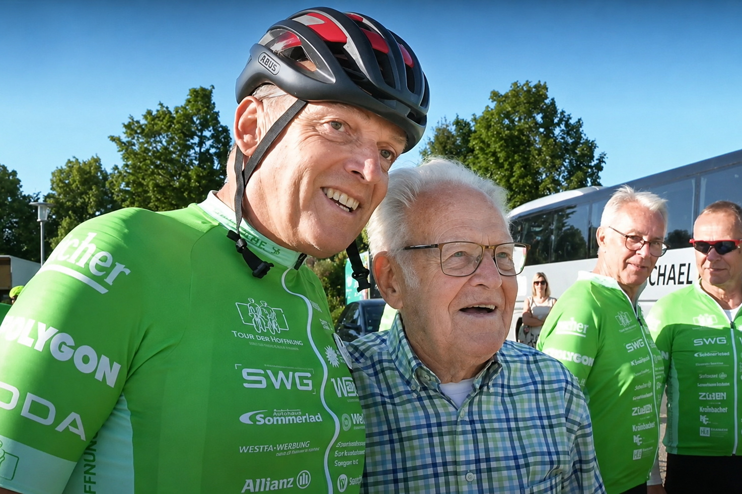 DDR-Friedensfahrtlegenden: Olaf Ludwig und Gustav-Adolf „Täve