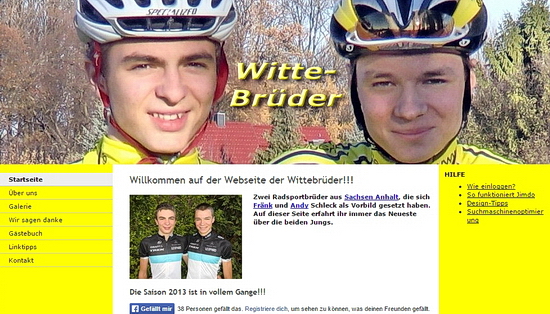 Website Wittebrüder